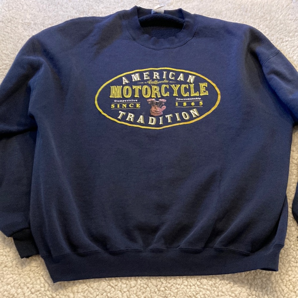 Vintage American Motorcycles Sweater
